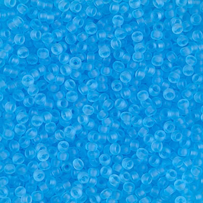 R11-0148F Rocailles 11/0 Tr Mat Light Blue (x 10gr) R11-0148F Rocailles 11/0 Tr Mat Light Blue (x 10gr)