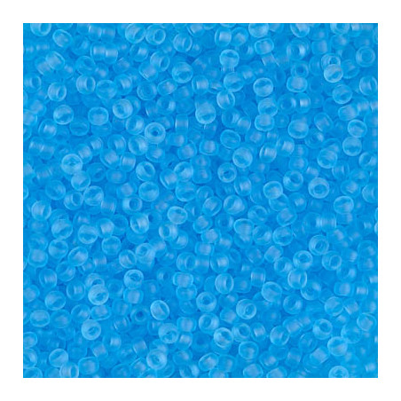 R11-0148F Rocailles 11/0 Tr Mat Light Blue (x 10gr)  