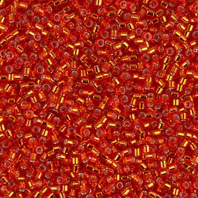DB0043 Delicas 11/0 Silver lined Flame Red (x 5gr) DB0043 Delicas 11/0 Silver lined Flame Red (x 5gr)