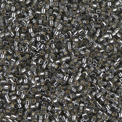 DB0048 Delicas 11/0 Silver lined Grey (x 5gr) DB0048 Delicas 11/0 Silver lined Grey (x 5gr)