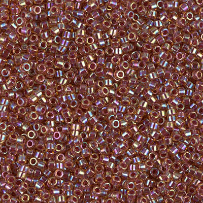 DB0088 Delicas 11/0 Berryl Lined Light Topaz Ab (x 5gr) DB0088 Delicas 11/0 Berryl Lined Light Topaz Ab (x 5gr)