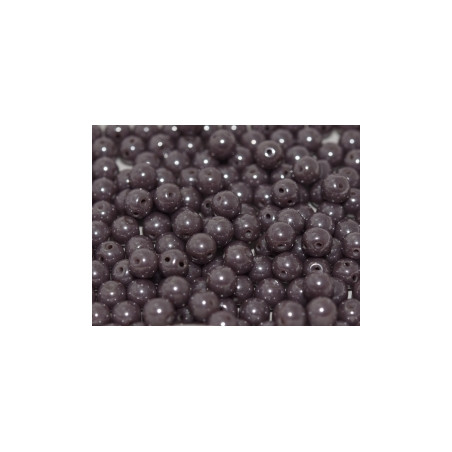 Perles RounDuo Lilac Shimmer 5mm (X20)