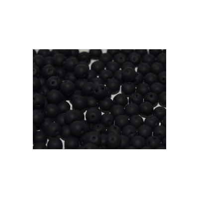 Perles RounDuo Jet Mat 5mm (X20) Perles RounDuo Jet Mat 5mm (X20)