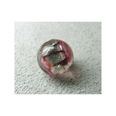 Perle à la lampe boule 10mm - Cristal Gris (x1) 