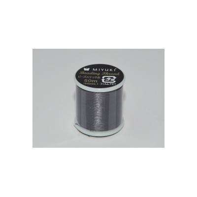 Fil Miyuki 0.25 Grey Foncé 22 (X50m)  