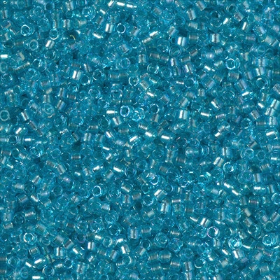 DB2382 Delicas 11/0 Fancy Lined Aqua (x5gr) DB2382 Delicas 11/0 Fancy Lined Aqua (x5gr)