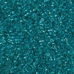 DB2380 Delicas 11/0 Fancy Lined Teal Green (x5gr)