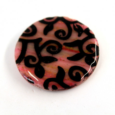 Cabochon Résine 40,3x5mm(X1)     