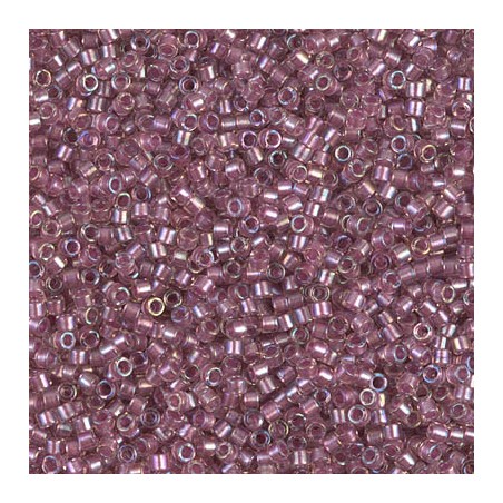 DB1745 Delicas 11/0 Luined Antique Rose Cristal AB (x 5gr)      