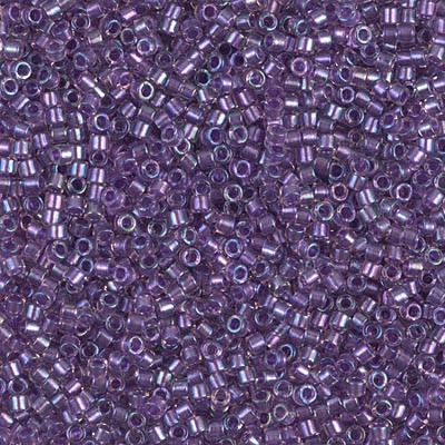DB1754 Delicas 11/0 Line Purple Cristal AB (x 5gr) DB1754 Delicas 11/0 Line Purple Cristal AB (x 5gr)
