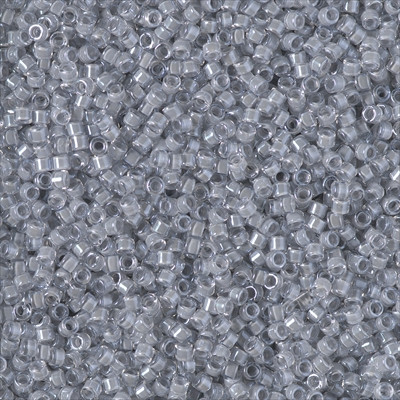 DB2392 Delicas 11/0 Fancy Lined Pearl Grey(x5gr) DB2392 Delicas 11/0 Fancy Lined Pearl Grey(x5gr)