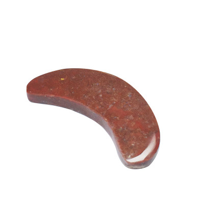 Cabochon Jaspe Rouge 38x15x5 mm (x1)            