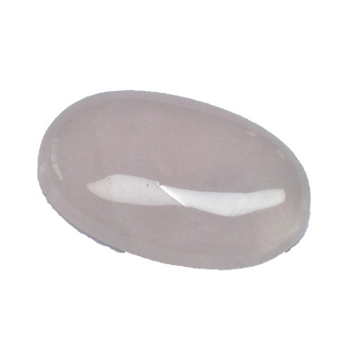 Cabochon Quartz Rose 30x20x6 mm (x1)                      