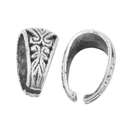 Bélière Vx Argent 13X11X6mm (X1)  