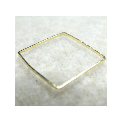 Support Carre Doré 30x1mm (x1) Support Carre Doré 30x1mm (x1)