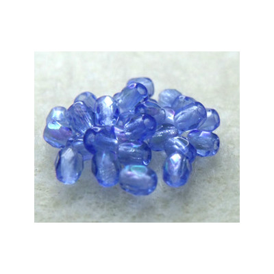 Facettes en verre de Bohême 2mm Light Sapphire (X100) 