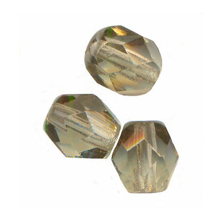 Facettes en verre de Bohême 2mm Black Diamant (X100) 