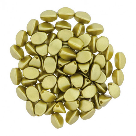 Perles Pinch 5X3mm Pastel Lime (X50)