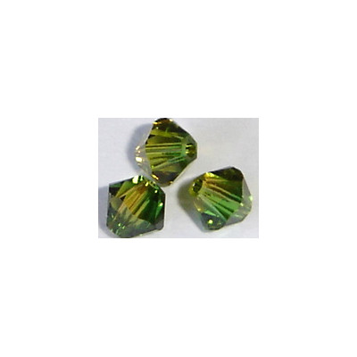 Toupie 5328 xilion 6mm Green Topaz Blend (x1) Toupie 5328 xilion 6mm Green Topaz Blend (x1)