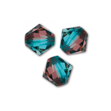 Toupie 5328 Xilion 6mm Burgundy Blue Zircon Blend(X1) 