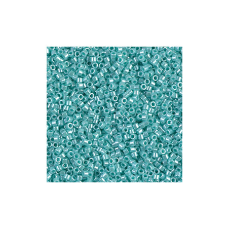 DBS-1567 Délicas Opaque Turquoise Luster 15/0 (x 5gr)    