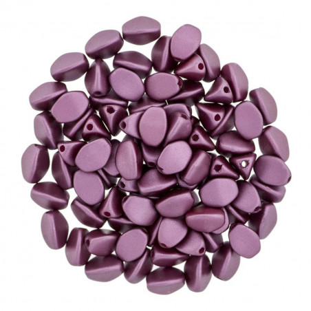 Perles Pinch 5X3mm Pastel Lilas (X50) 