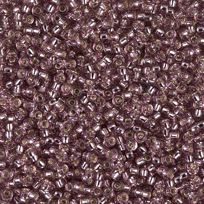 R11-0012 Rocailles 11/0 Light Amethyst Lined Silver (x 10gr) R11-0012 Rocailles 11/0 Light Amethyst Lined Silver (x 10gr)
