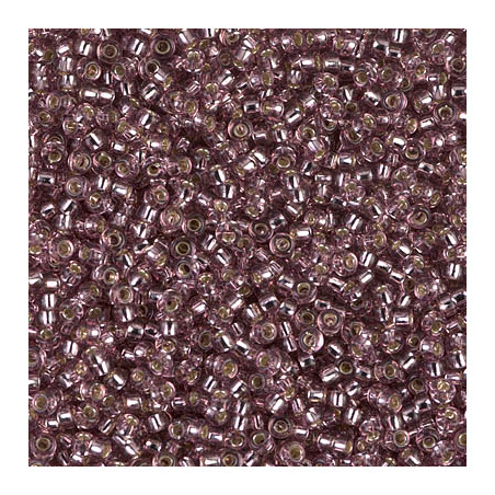 R11-0012 Rocailles 11/0 Light Amethyst Lined Silver (x 10gr)   