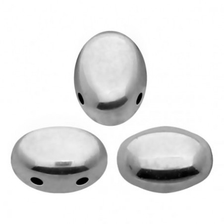  Perles Samos® par Puca® 5x7mm Silver (x5gr) 