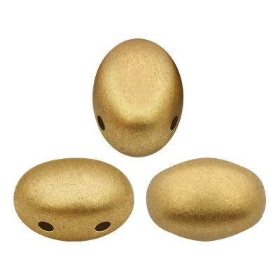  Perles Samos® par Puca® 5x7mm Light Gold Mat (x5gr)
