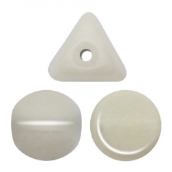 Perles Ilos® par Puca® 5x7mm Opaque White Ceramic Look (x5gr) 