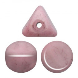 Perles Ilos® par Puca® 5x7mm Opaque Light Rose Ceramic Look (x5gr)  