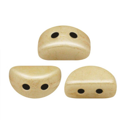 Perles Kos® par Puca® 3x6mm Opaque Beige Ceramic Look (x5gr) Perles Kos® par Puca® 3x6mm Opaque Beige Ceramic Look (x5gr)