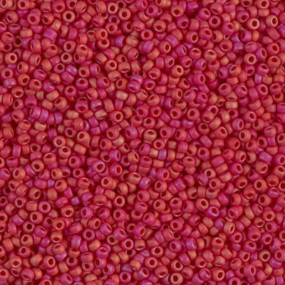 R11-2076 Rocailles 11/0 Red Mat A (x 10gr) R11-2076 Rocailles 11/0 Red Mat A (x 10gr)