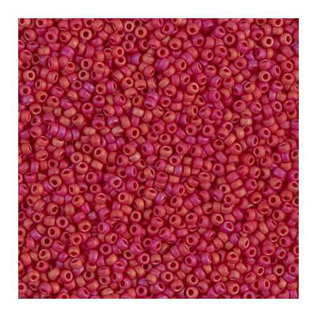 R11-2076 Rocailles 11/0 Red Mat A (x 10gr) 
