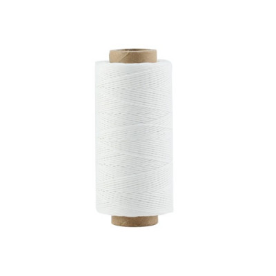 Cordon Polyester Blanc 0.5mm (X1m)    