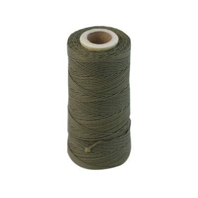 Cordon Polyester Kaki 0.5mm (X1m)    