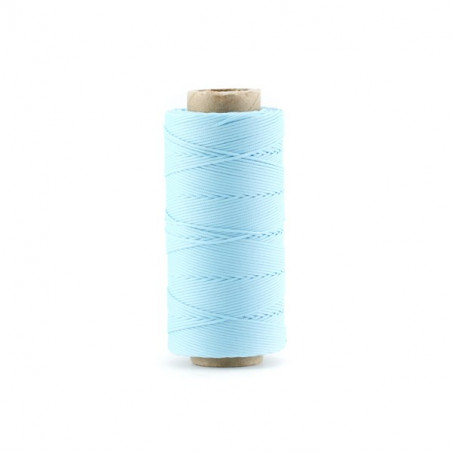 Cordon Polyester Bleu Clair 0.5mm (X1m)   