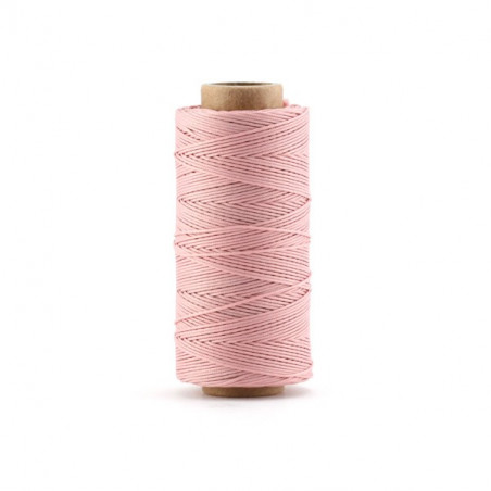 Cordon Polyester Vieux Rose 0.5mm (X1m)   