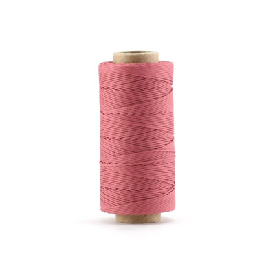 Cordon Polyester Vieux rose Foncé 0.5mm (X1m)      