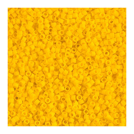 DB1582 Delicas 11/0 Opaque Canary Mat (x 5gr)  