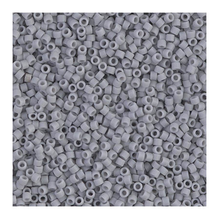 DB1589 Delicas 11/0 Opaque Ghost Grey (x 5gr)   