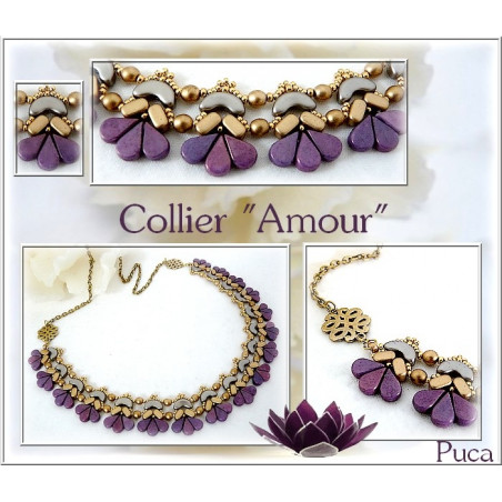 Schéma Collier Amour par Puca®