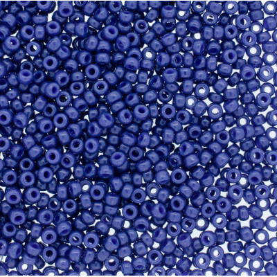 R15-4493 Rocaille 15/0 OPAQUE DYED NAVY BLUE (x5gr) R15-4493 Rocaille 15/0 OPAQUE DYED NAVY BLUE (x5gr)