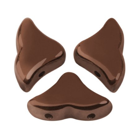 Perles Hélios® par Puca® 5x7mm Dark Bronze (x5gr)  