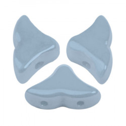 Perles Hélios® par Puca® 5x7mm Opaque Blue Ceramic Look (x5gr) 