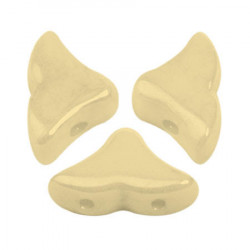 Perles Hélios® par Puca® 5x7mm Opaque Ivory Ceramic Look (x5gr) 