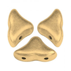 Perles Hélios® par Puca® 5x7mm Light Gold Mat (x5gr) 