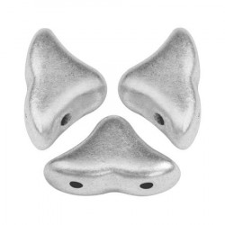 Perles Hélios® par Puca® 5x7mm Silver Allu Mat (x5gr) 