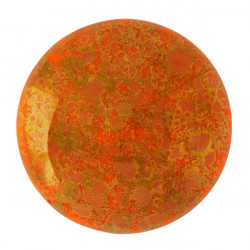 Cabochon Verre 25mm Opaque Hyacinth Bronze 1 X1) 